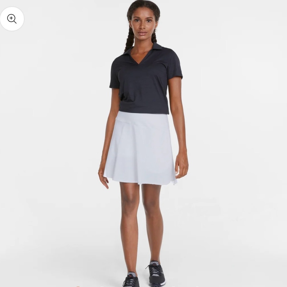Puma PWRSHAPE Golf Skirt NWT | Large Moisture‑Wicking Athletic Fit Shaping Waist